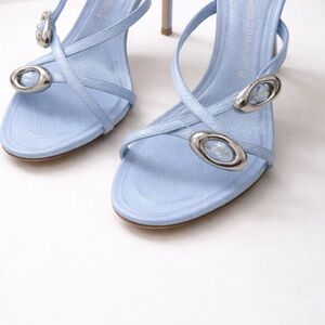 T by Alexander Wang Dome 85 Water Snake Slide Sandals